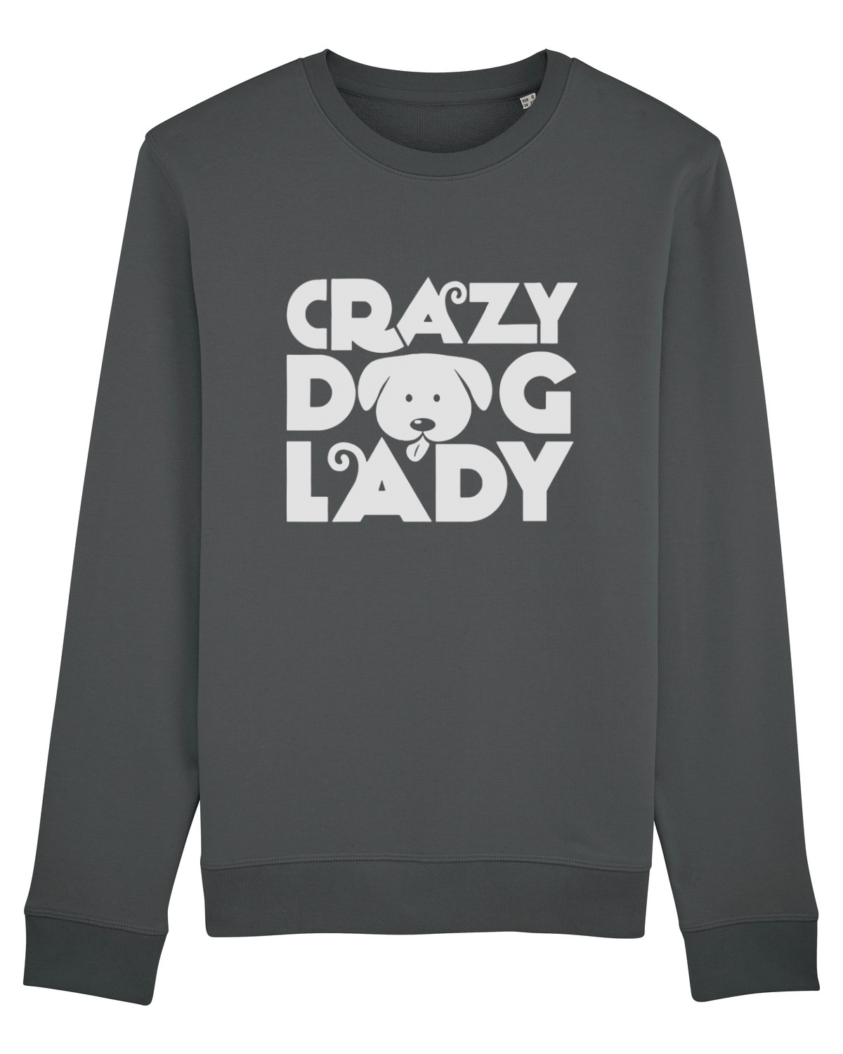 Bluză mânecă lungă Unisex Rise Anthracite