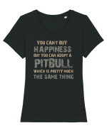 PITBULL Tricou mânecă scurtă guler larg fitted Damă Expresser