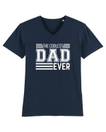The Coolest Dad Ever Tricou mânecă scurtă guler V Bărbat Presenter