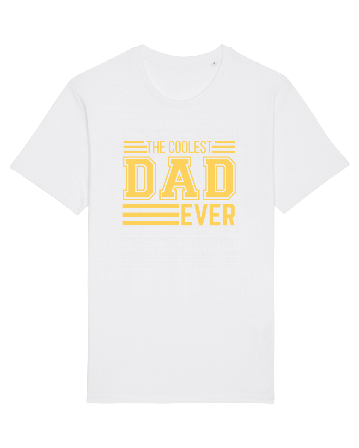 Tricou mânecă scurtă Unisex Rocker White