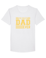 The Coolest Dad Ever Tricou mânecă scurtă guler larg Bărbat Skater