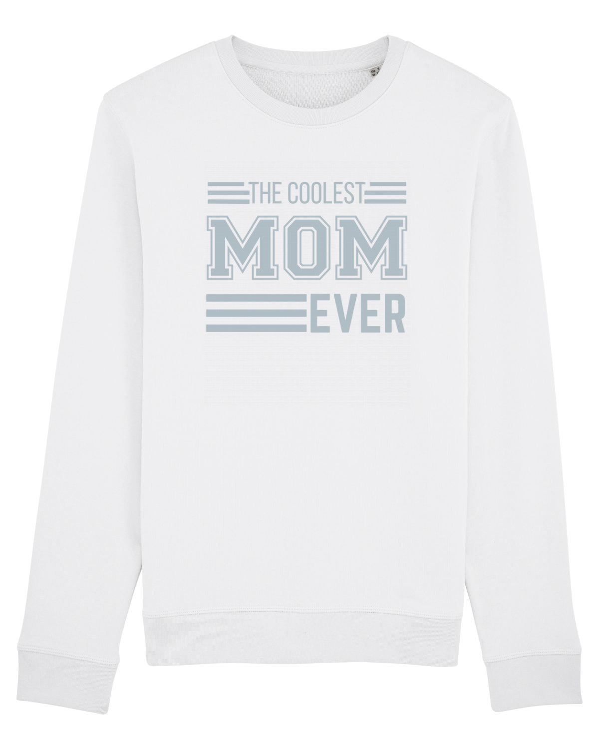 Bluză mânecă lungă Unisex Rise White