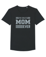 The Coolest Mom Ever Tricou mânecă scurtă guler larg Bărbat Skater