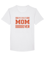 The Coolest Mom Ever Tricou mânecă scurtă guler larg Bărbat Skater