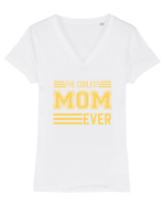 The Coolest Mom Ever Tricou mânecă scurtă guler V Damă Evoker