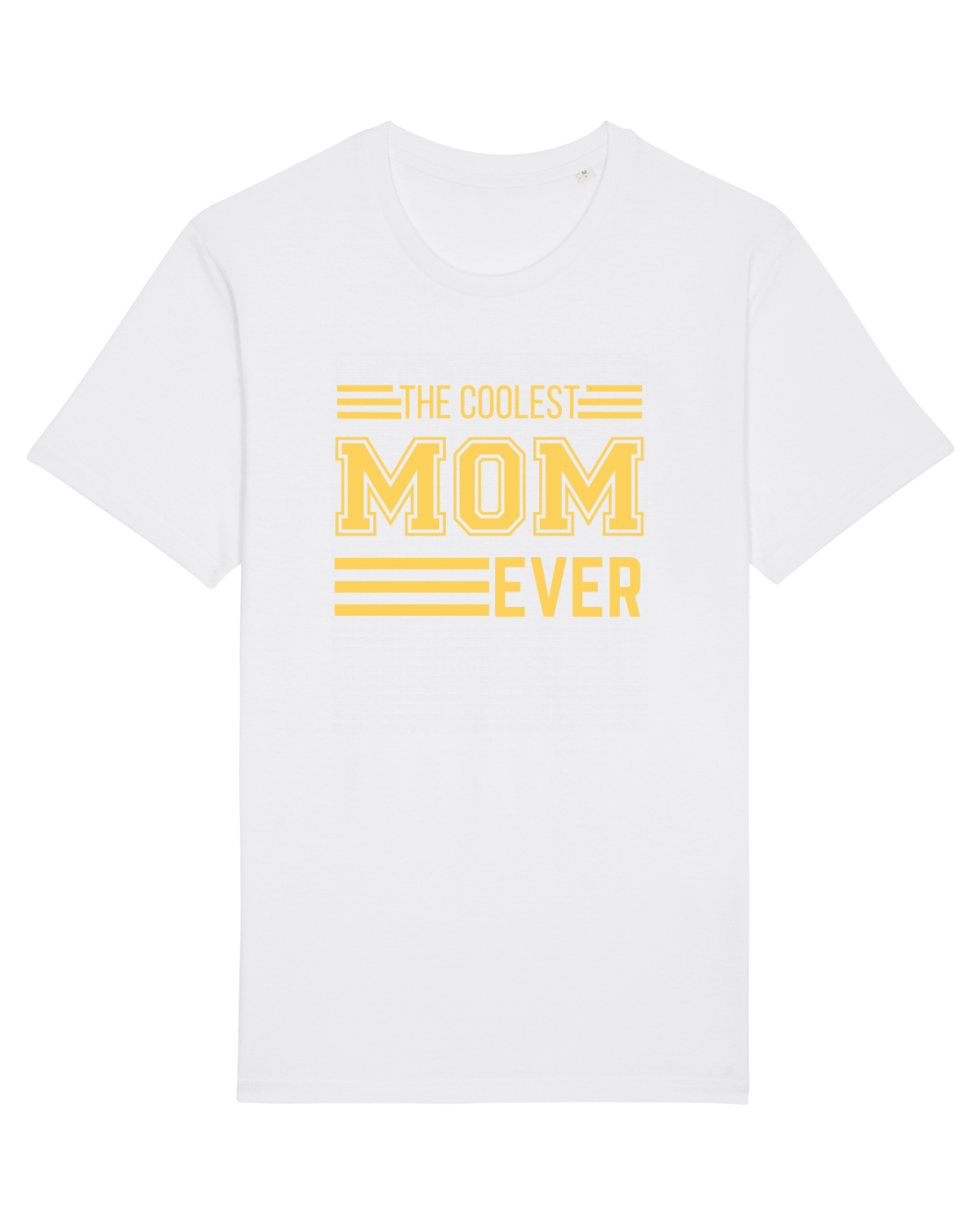 Tricou mânecă scurtă Unisex Rocker White