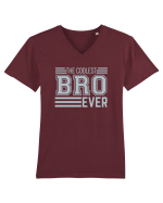The Coolest Bro (brother) Ever Tricou mânecă scurtă guler V Bărbat Presenter