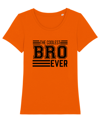 The Coolest Bro (brother) Ever Bright Orange