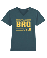 The Coolest Bro (brother) Ever Tricou mânecă scurtă guler V Bărbat Presenter