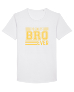 The Coolest Bro (brother) Ever Tricou mânecă scurtă guler larg Bărbat Skater