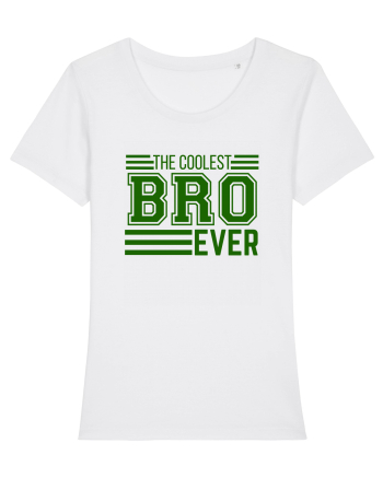 The Coolest Bro (brother) Ever White