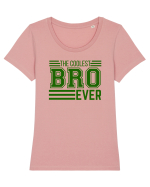 The Coolest Bro (brother) Ever Tricou mânecă scurtă guler larg fitted Damă Expresser