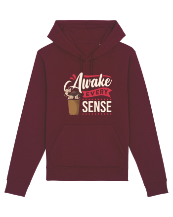 Awake Every Sense Burgundy