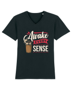 Awake Every Sense Tricou mânecă scurtă guler V Bărbat Presenter