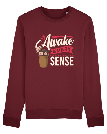 Awake Every Sense Burgundy