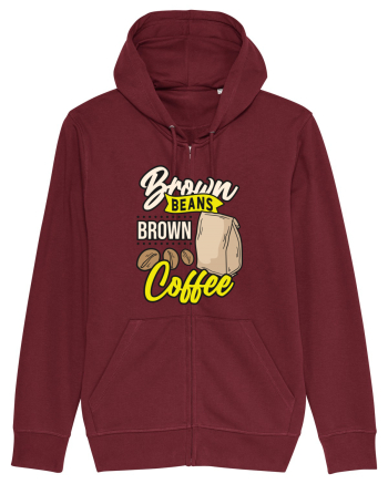Brown Beans Brown Coffee Burgundy