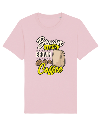 Brown Beans Brown Coffee Cotton Pink