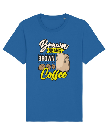 Brown Beans Brown Coffee Royal Blue