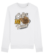 Coffee and Peace Bluză mânecă lungă Unisex Rise