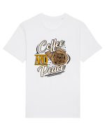 Coffee and Peace Tricou mânecă scurtă Unisex Rocker