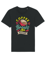 Coffee Breaks are Necessary Tricou mânecă scurtă Unisex Rocker