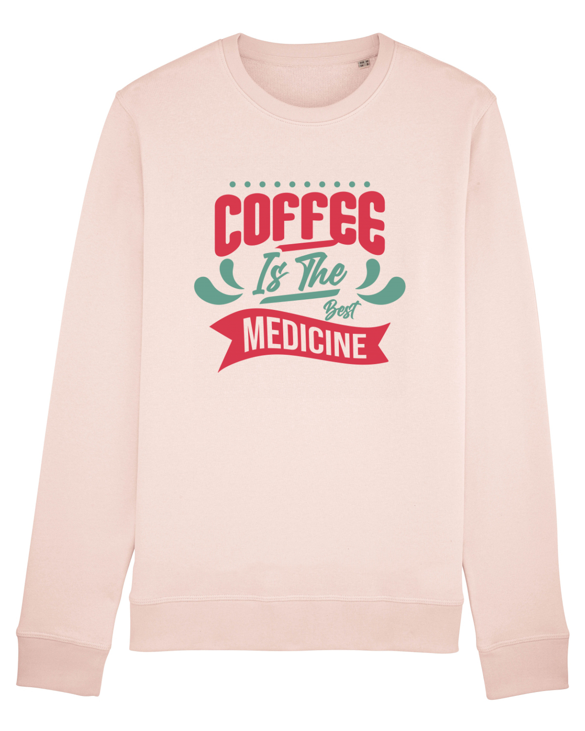 Bluză mânecă lungă Unisex Rise Candy Pink