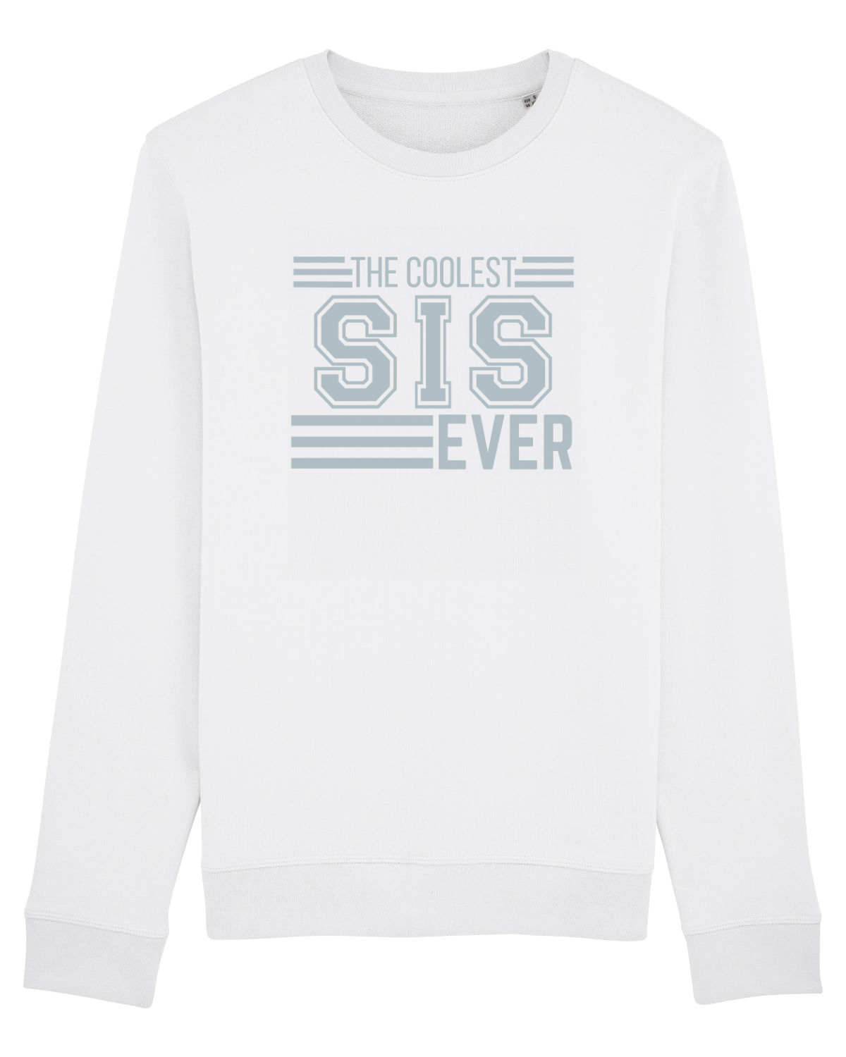 Bluză mânecă lungă Unisex Rise White