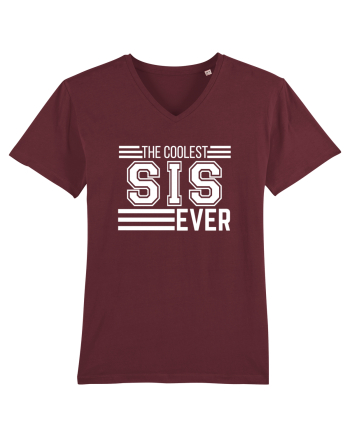 The Coolest Sis (sister) Ever Burgundy