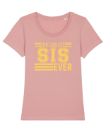 The Coolest Sis (sister) Ever Tricou mânecă scurtă guler larg fitted Damă Expresser