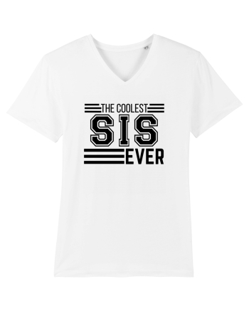 The Coolest Sis (sister) Ever White