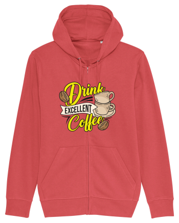 Drink Excellent Coffee Carmine Red