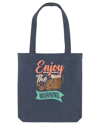 Enjoy the Morning Midnight Blue