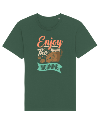 Enjoy the Morning Bottle Green