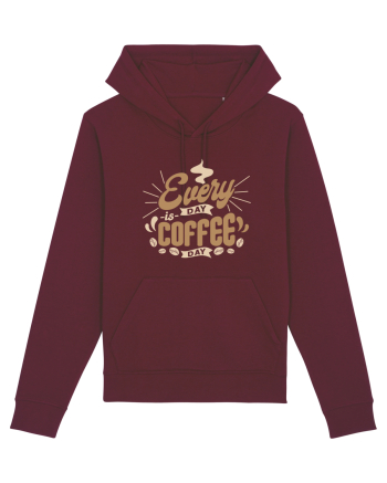 Everyday is Coffee Day Burgundy
