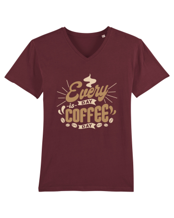 Everyday is Coffee Day Burgundy