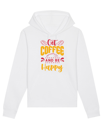 Get Coffee and be Happy White