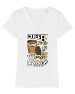 It's All About Choice Tricou mânecă scurtă guler V Damă Evoker