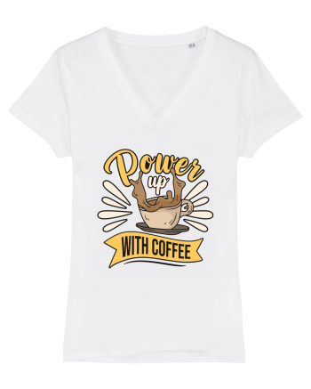 Power Up with Coffee White
