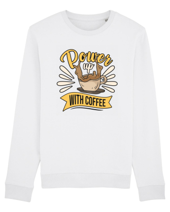 Power Up with Coffee White