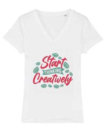 Start Thinking Creatively White