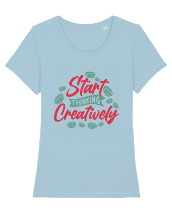 Start Thinking Creatively Sky Blue