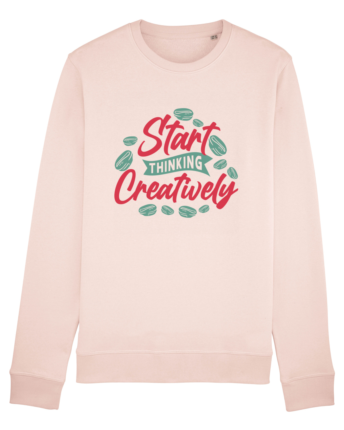 Bluză mânecă lungă Unisex Rise Candy Pink