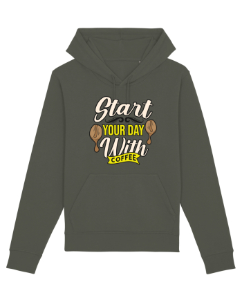 Start Your Day with Coffee Khaki