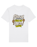 Start Your Day with Coffee Tricou mânecă scurtă Unisex Rocker