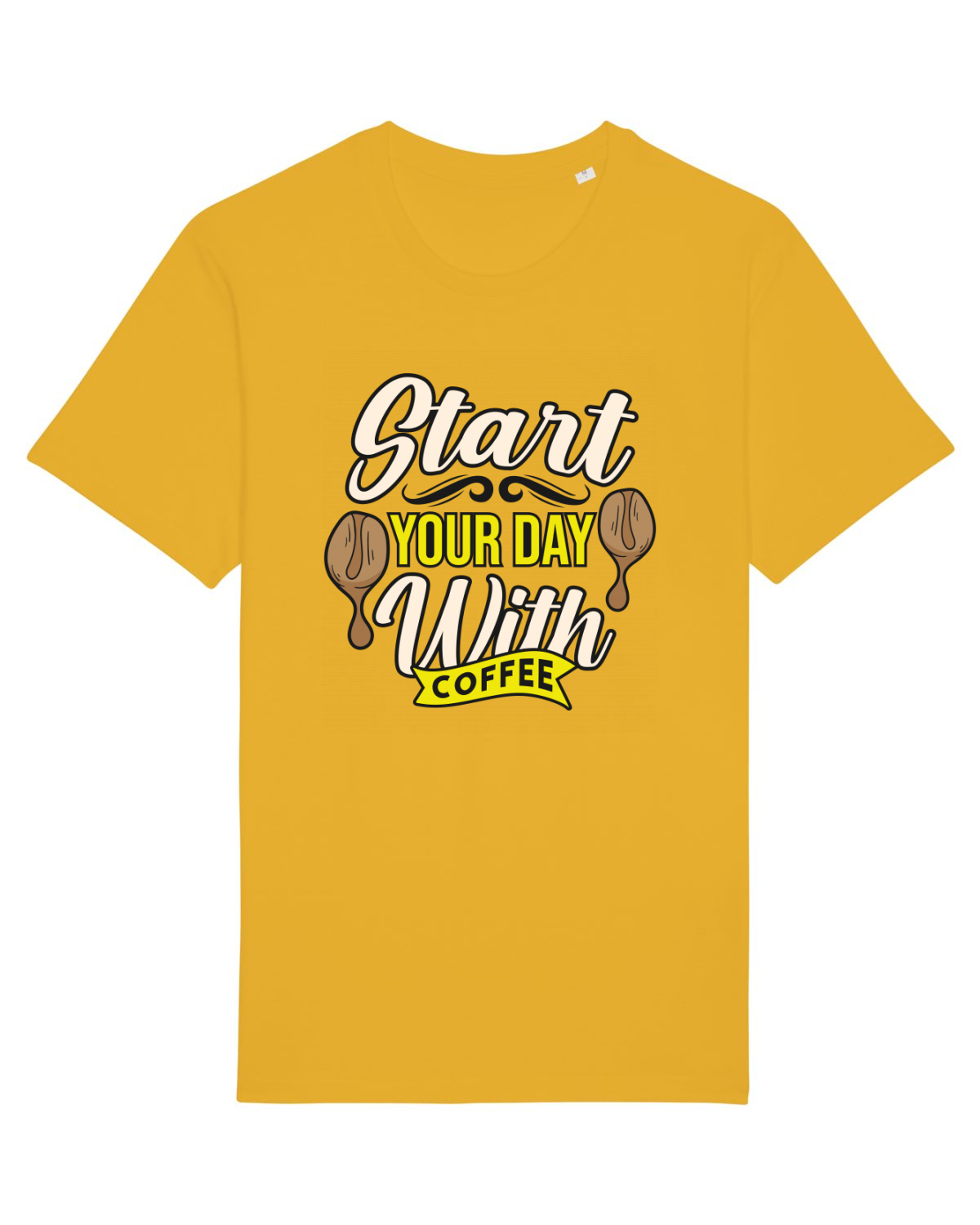 Tricou mânecă scurtă Unisex Rocker Spectra Yellow