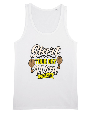 Start Your Day with Coffee White