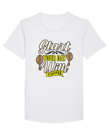Start Your Day with Coffee White