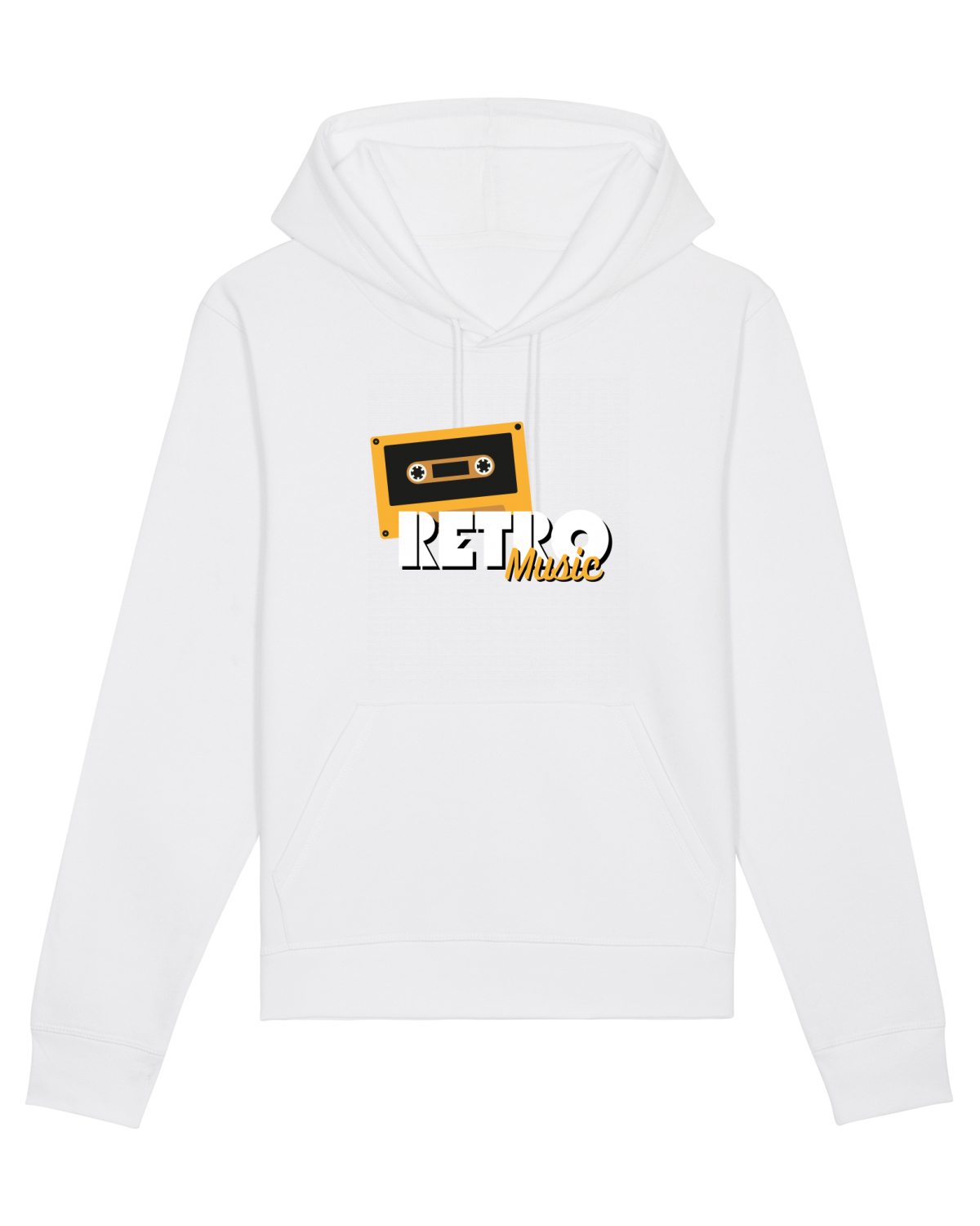 Hanorac Unisex Drummer White