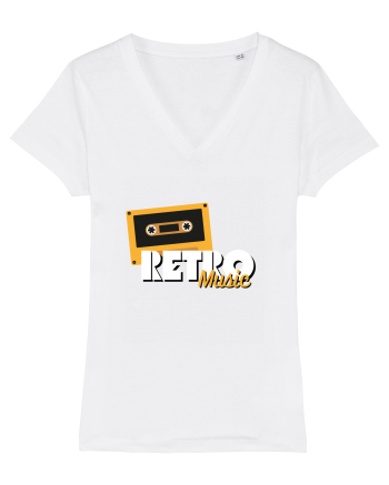 Retro Music White