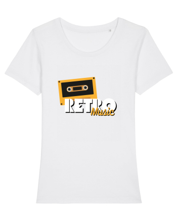 Retro Music White